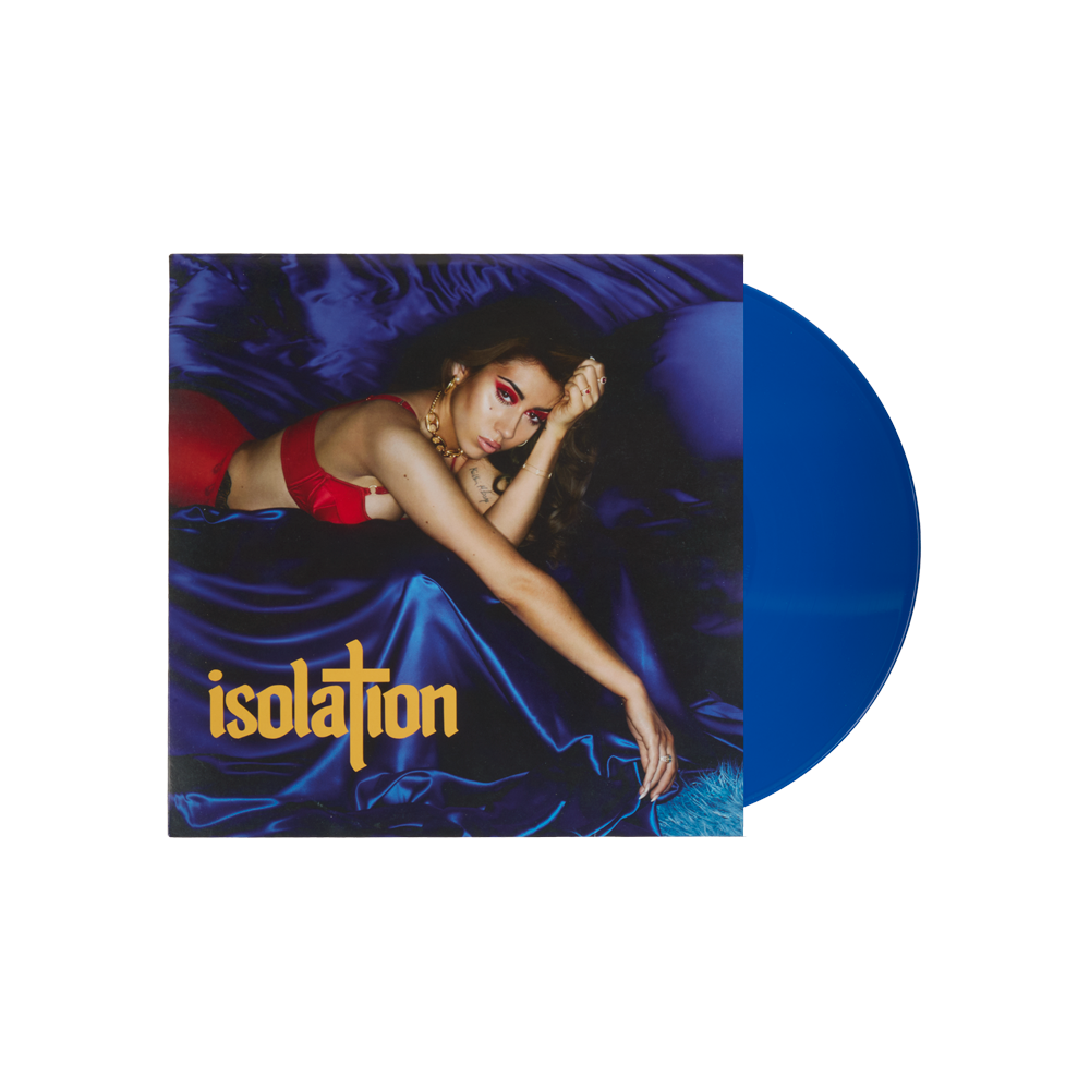Isolation - 5 Year Anniversary Opaque Blue Jay Vinyl Front