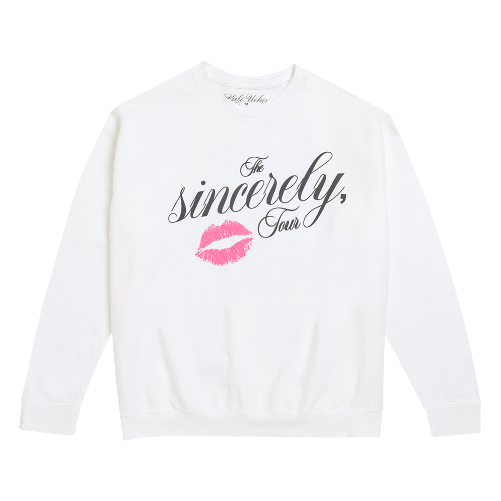 Sincerely, Tour Crewneck - Kali Uchis Official Store