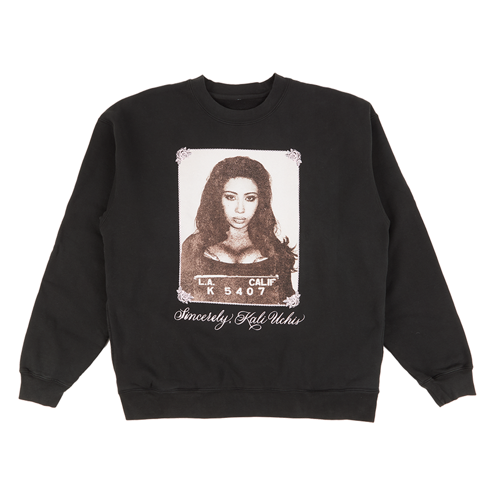 Sincerely, Black Crewneck - Kali Uchis Official Store
