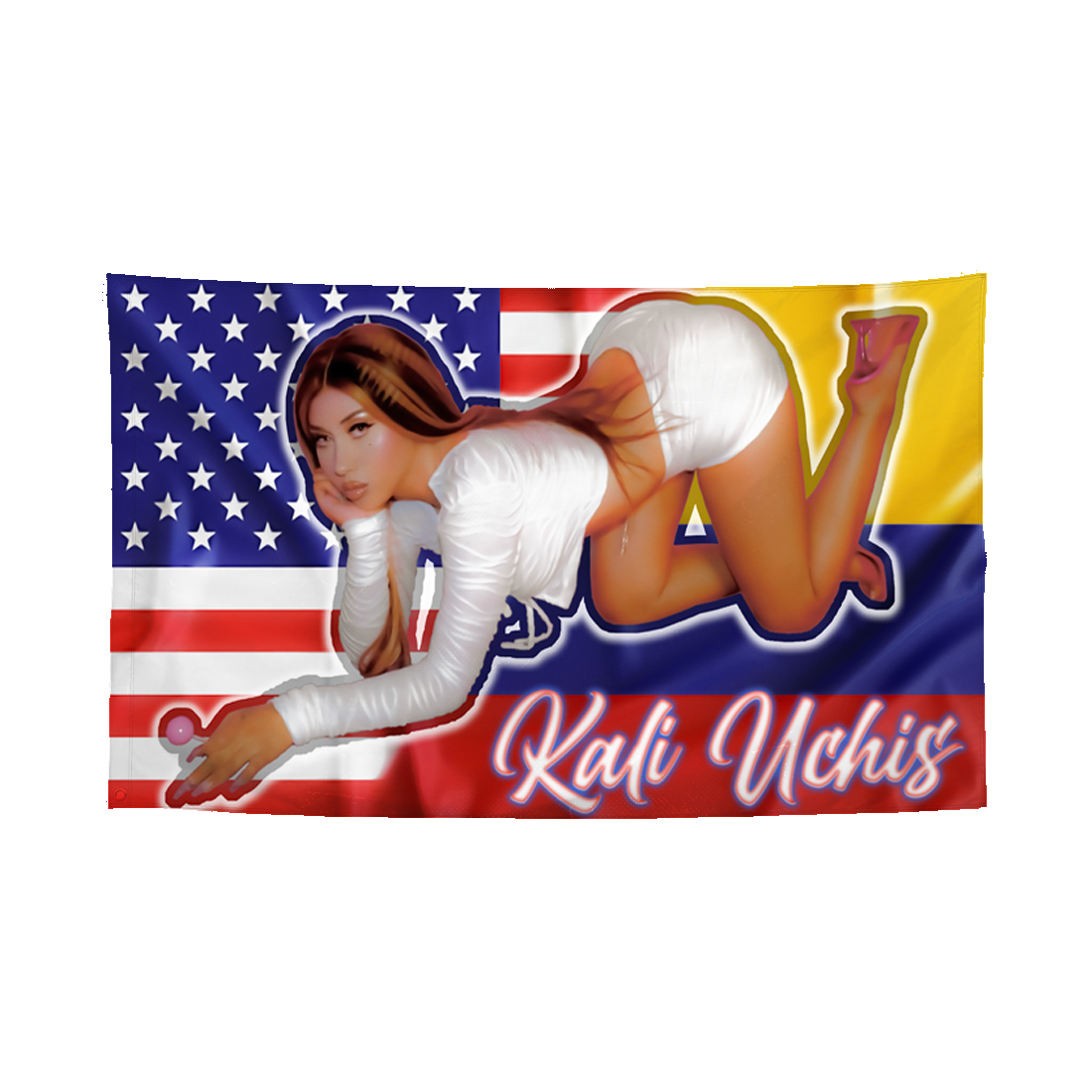 Kuchi Colombia & US Flag