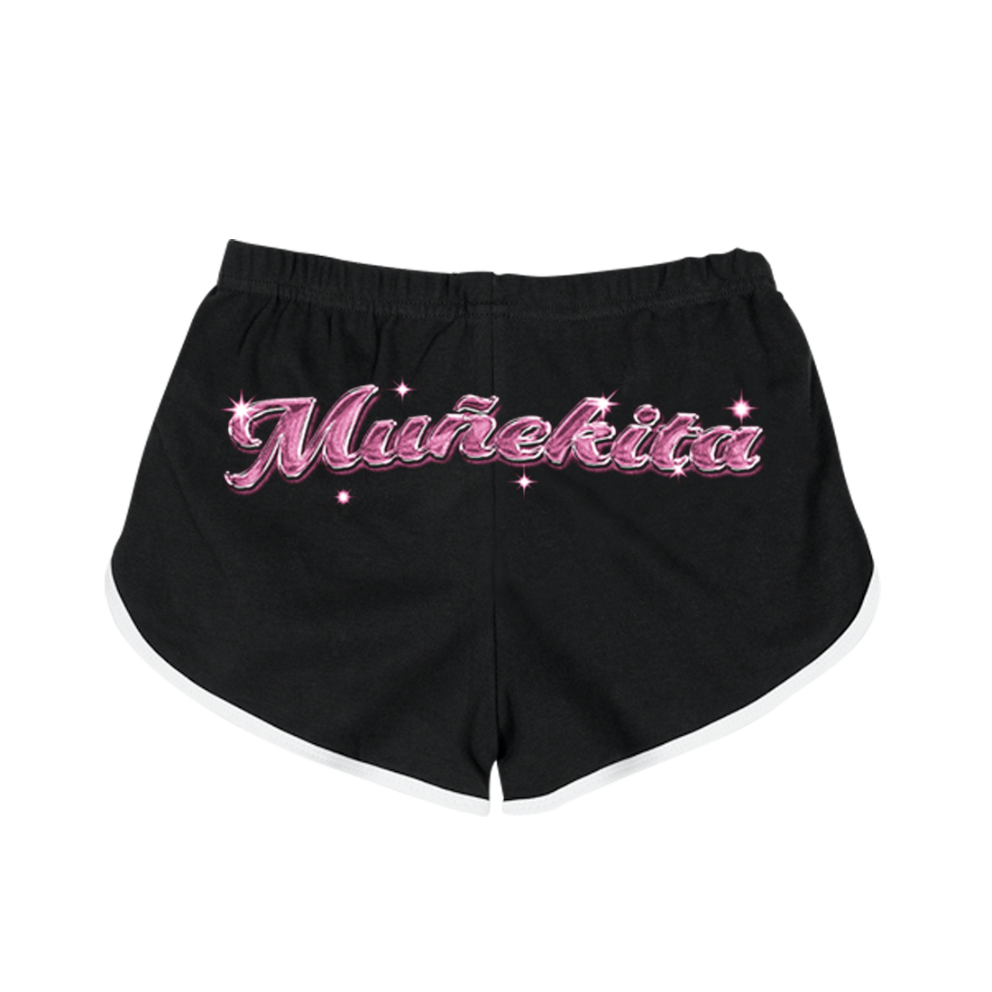 Muñekita Black Shorts Back