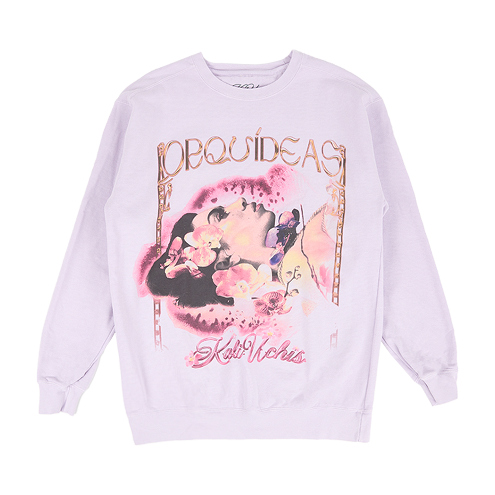 Pink Orquídeas Crewneck