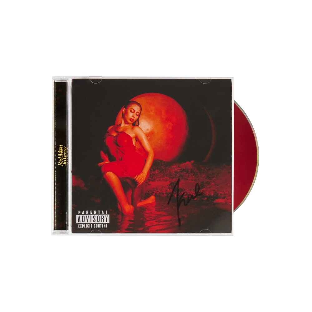 Red Moon In Venus Alternative Cover Signed CD Front