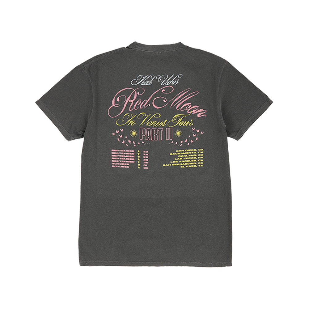 RMIV West Coast Tour Black T-Shirt Back