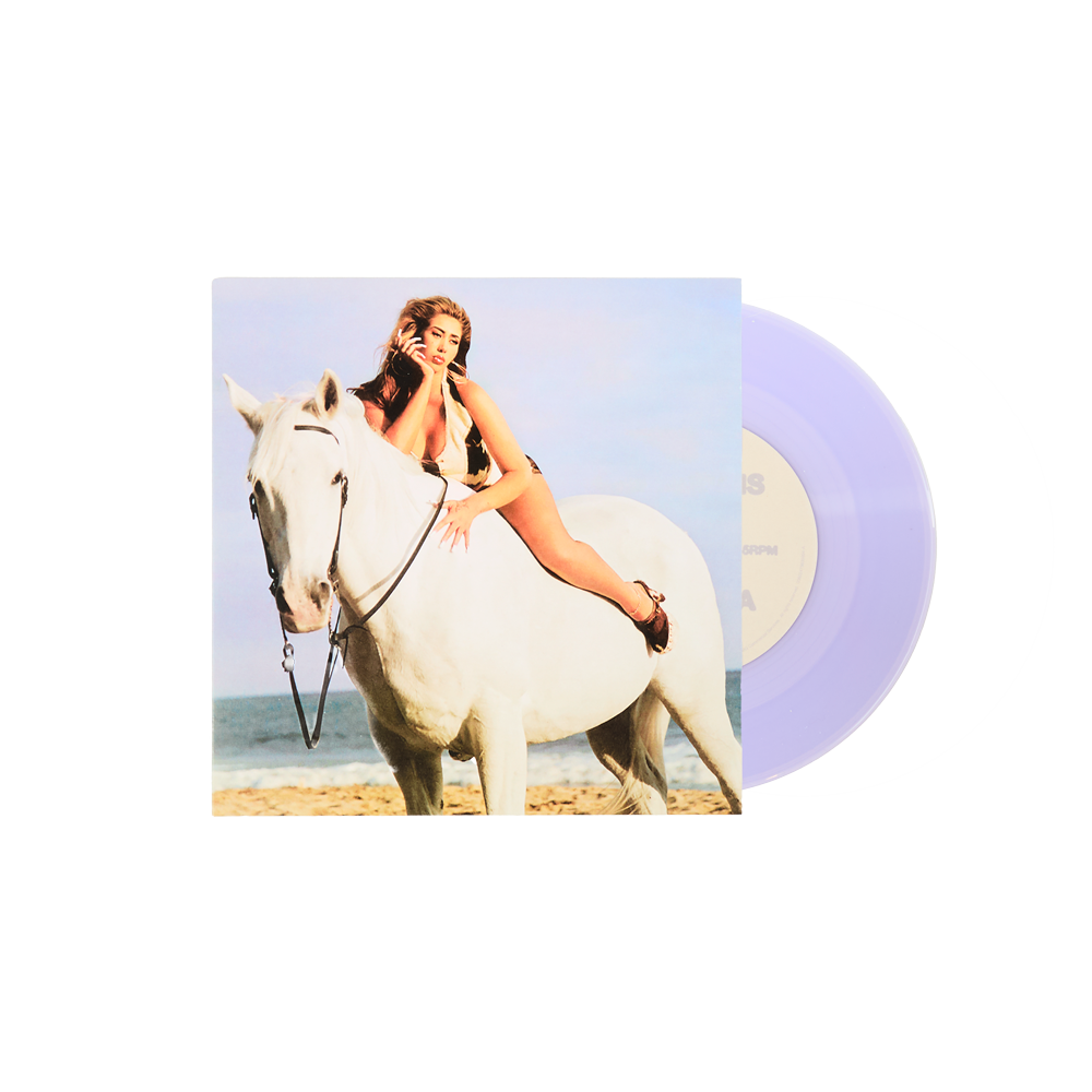 Telepatía 7" - Limited Pressing Periwinkle Vinyl Front