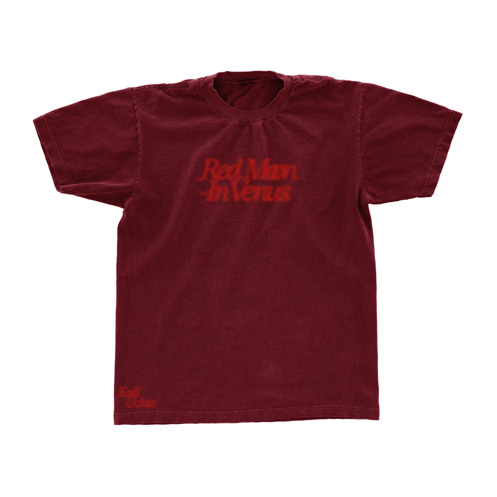 Red Moon in Venus Red Blur T-Shirt