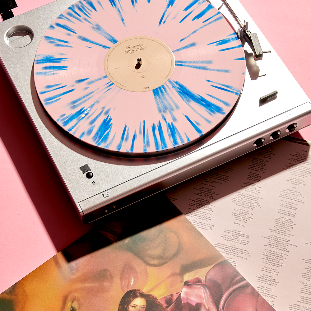 Sincerely, Pink & Blue Splatter Vinyl