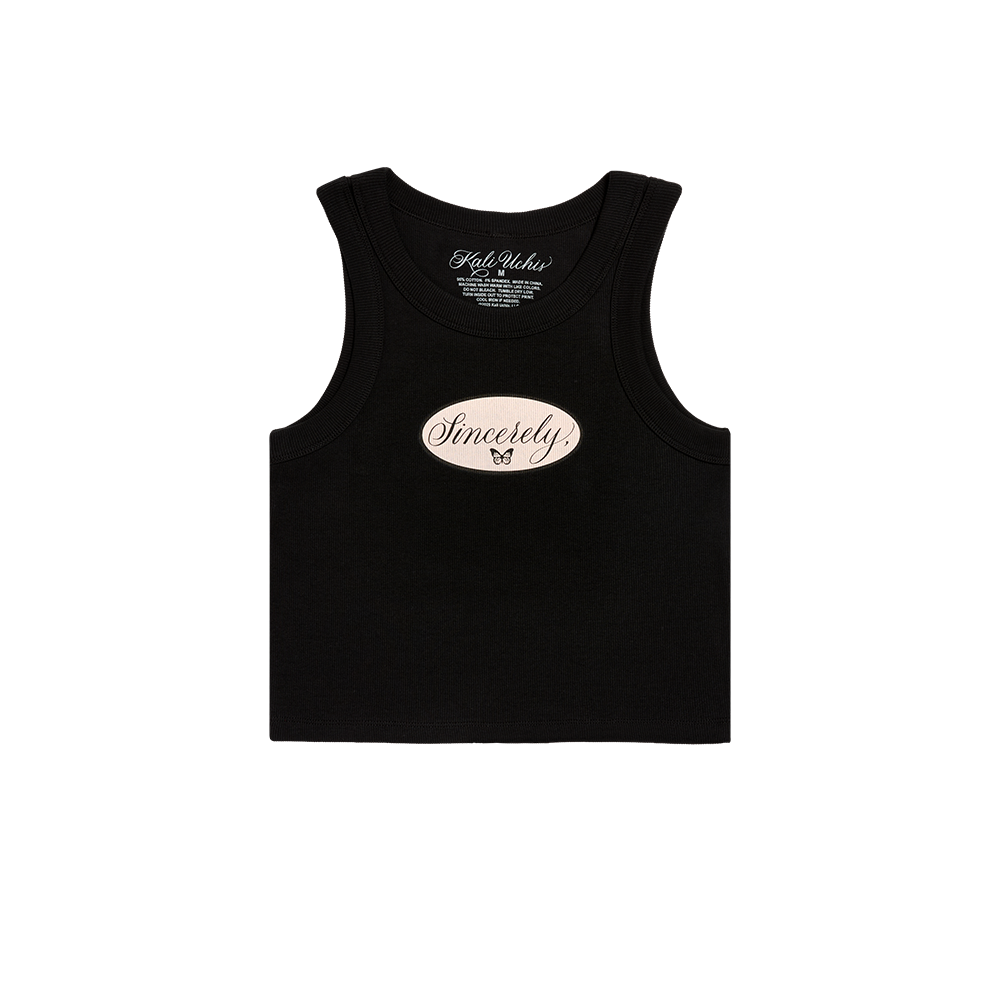 Sincerely, Cropped Tank