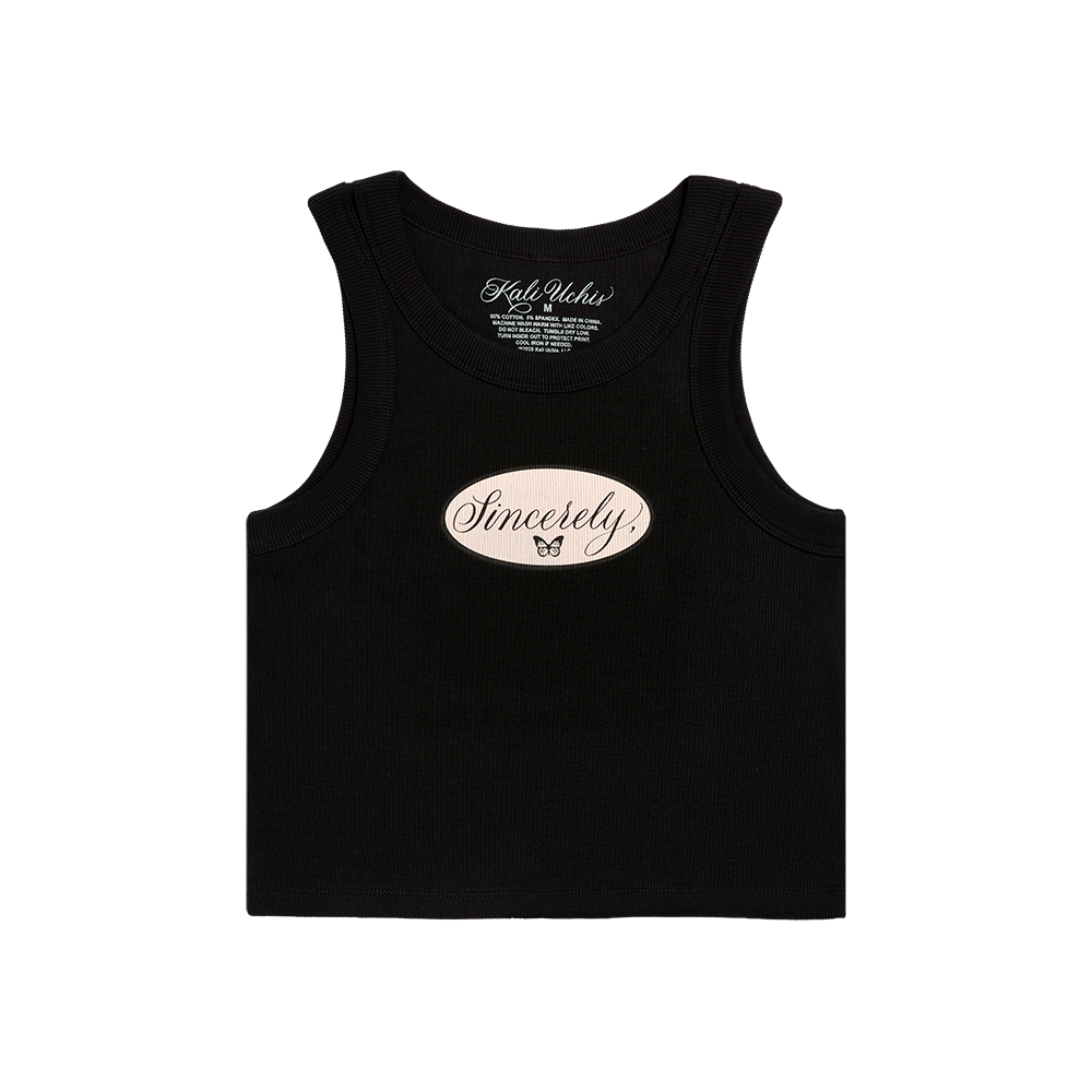 Sincerely, Cropped Tank
