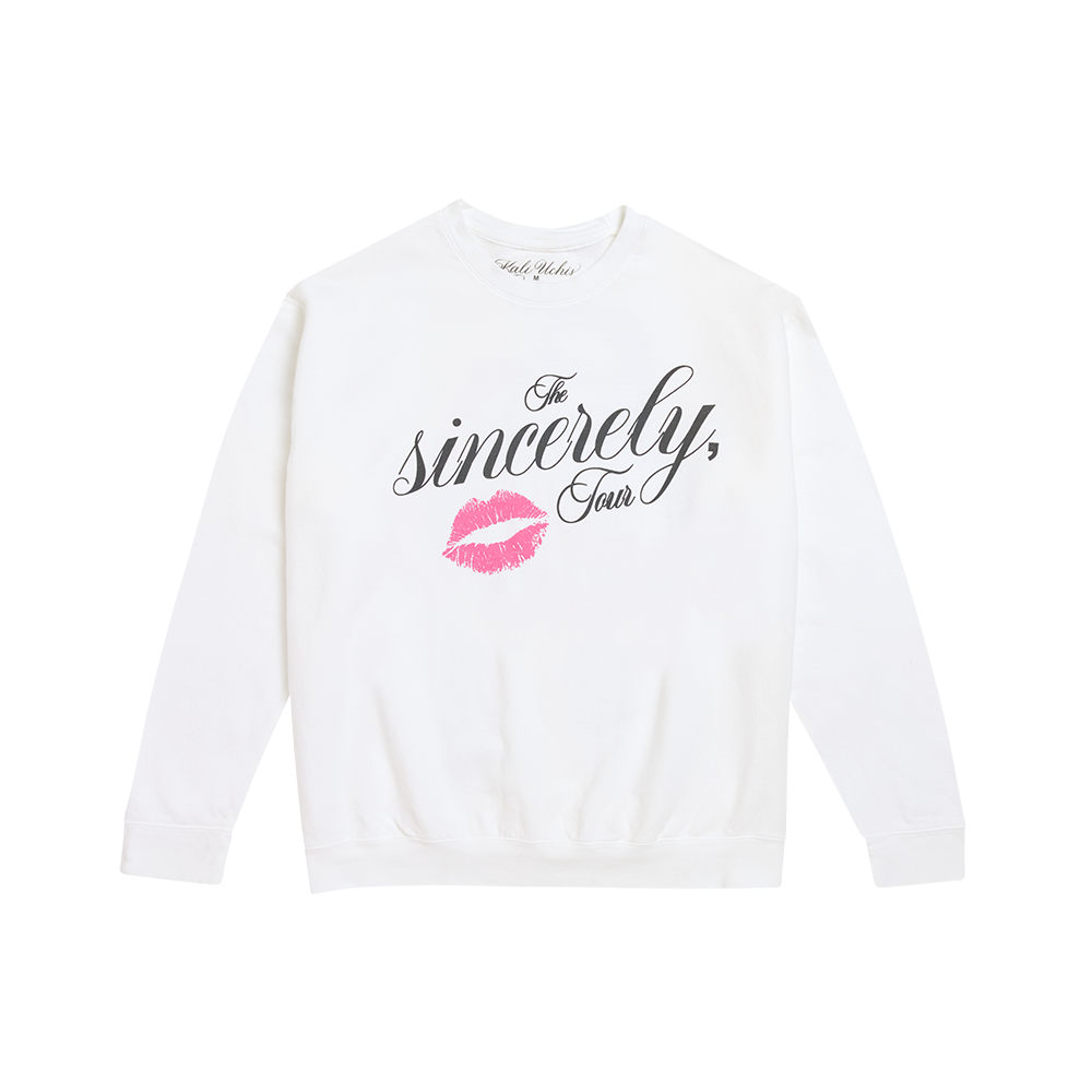 Sincerely, Tour Crewneck