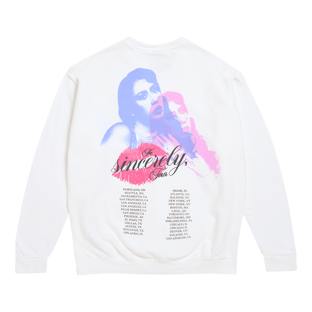 Sincerely, Tour Crewneck