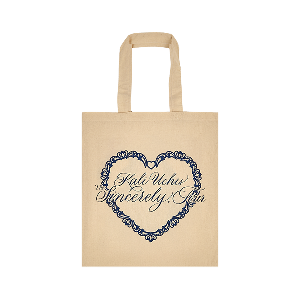 Sincerely, Tour Tote Bag back