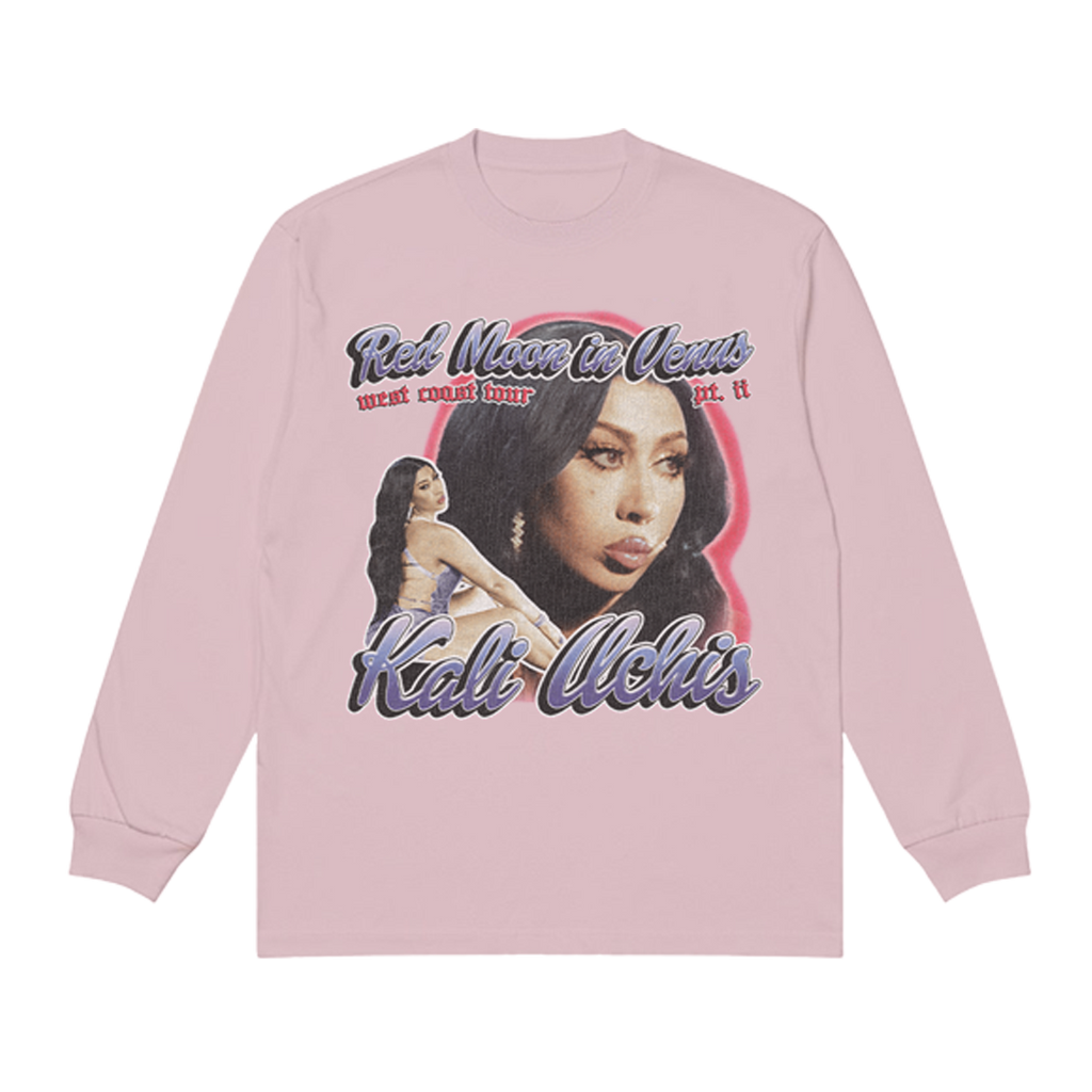 RMIV West Coast Tour Pink Long Sleeve Dateback T-Shirt