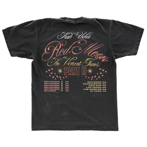RMIV West Coast Tour Black T-Shirt Back