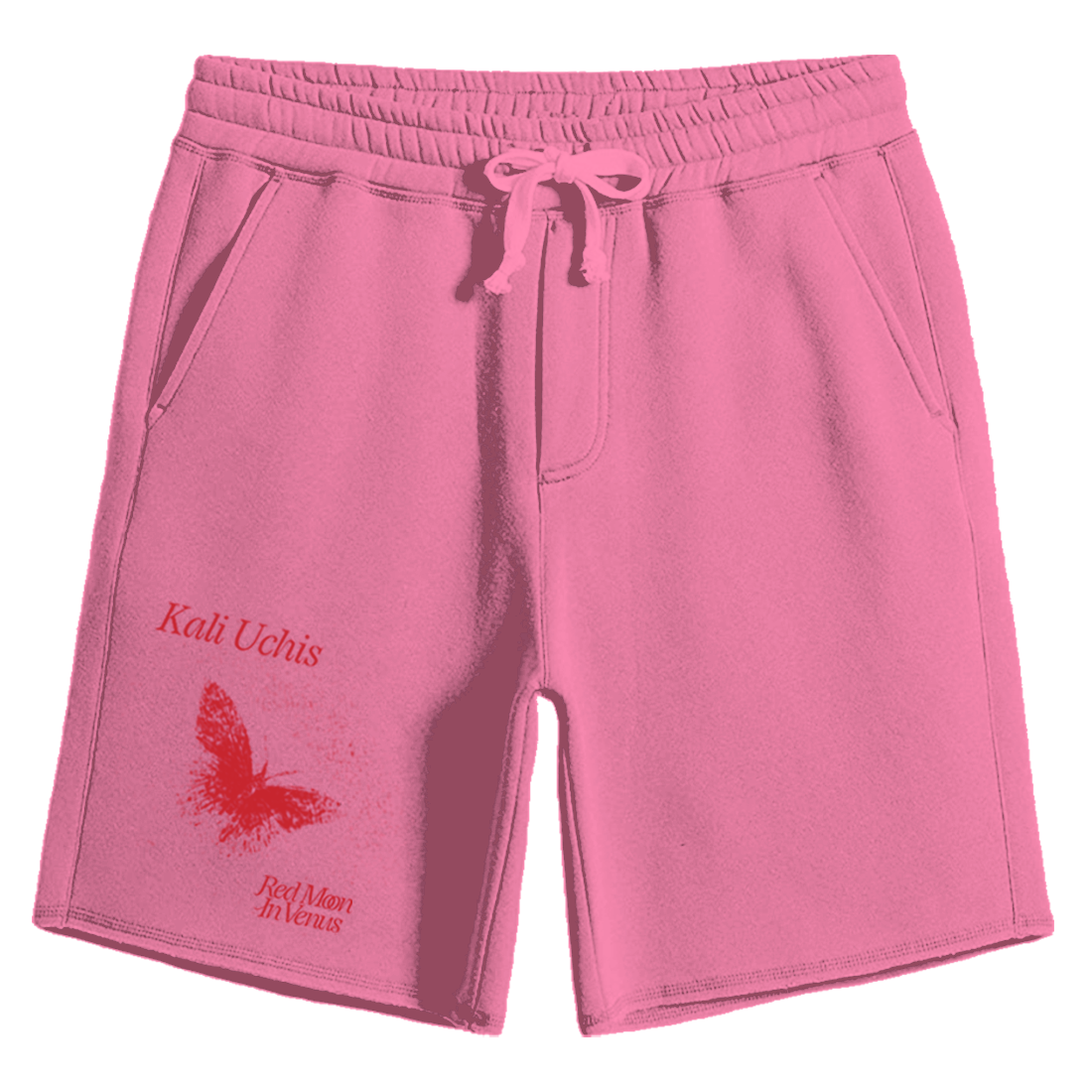Pink Butterfly Short
