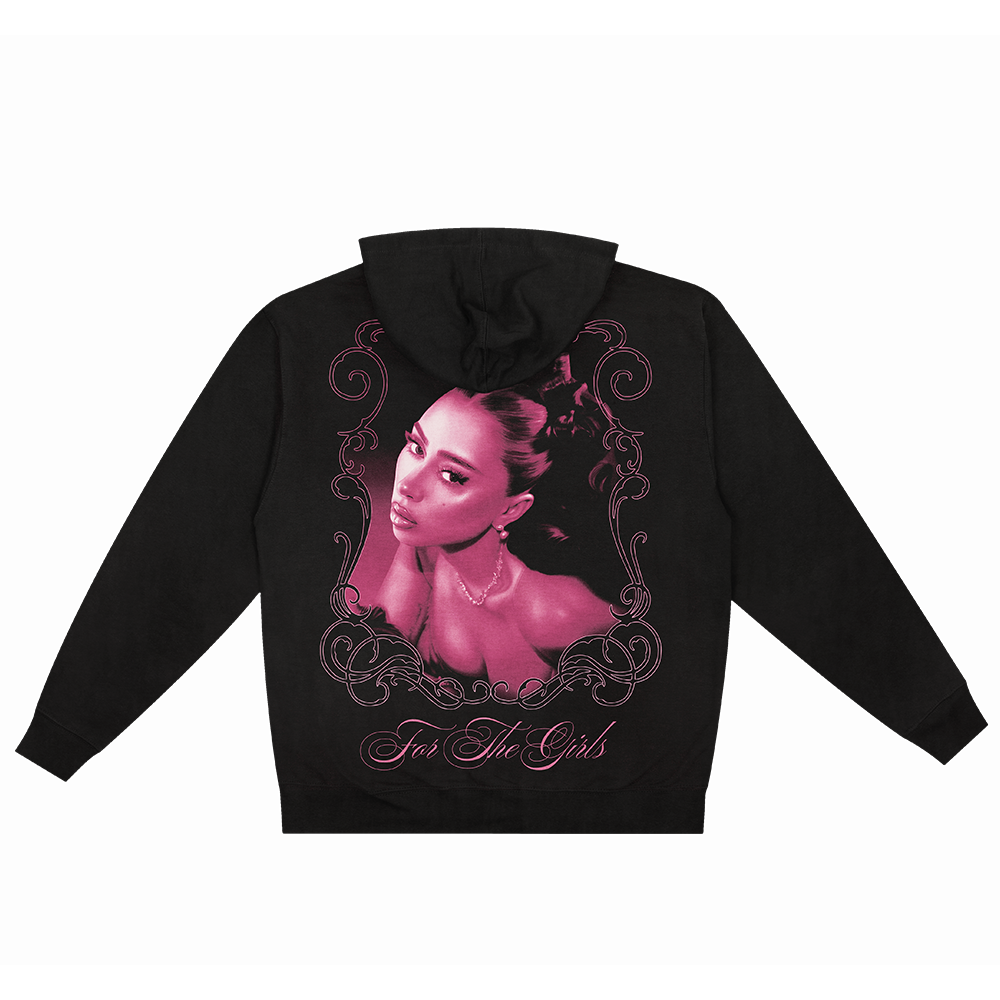 Black FTG Tour Zip Hoodie Back