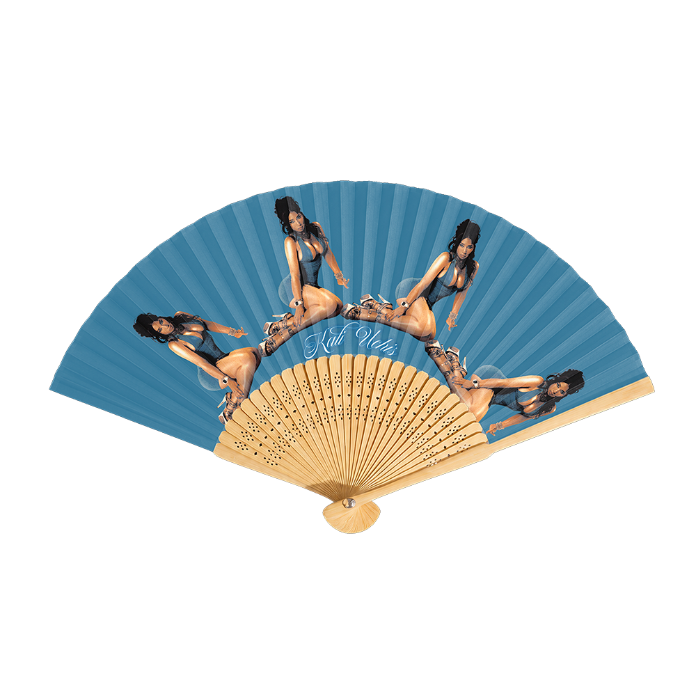 Blue FTG Tour Hand Fan