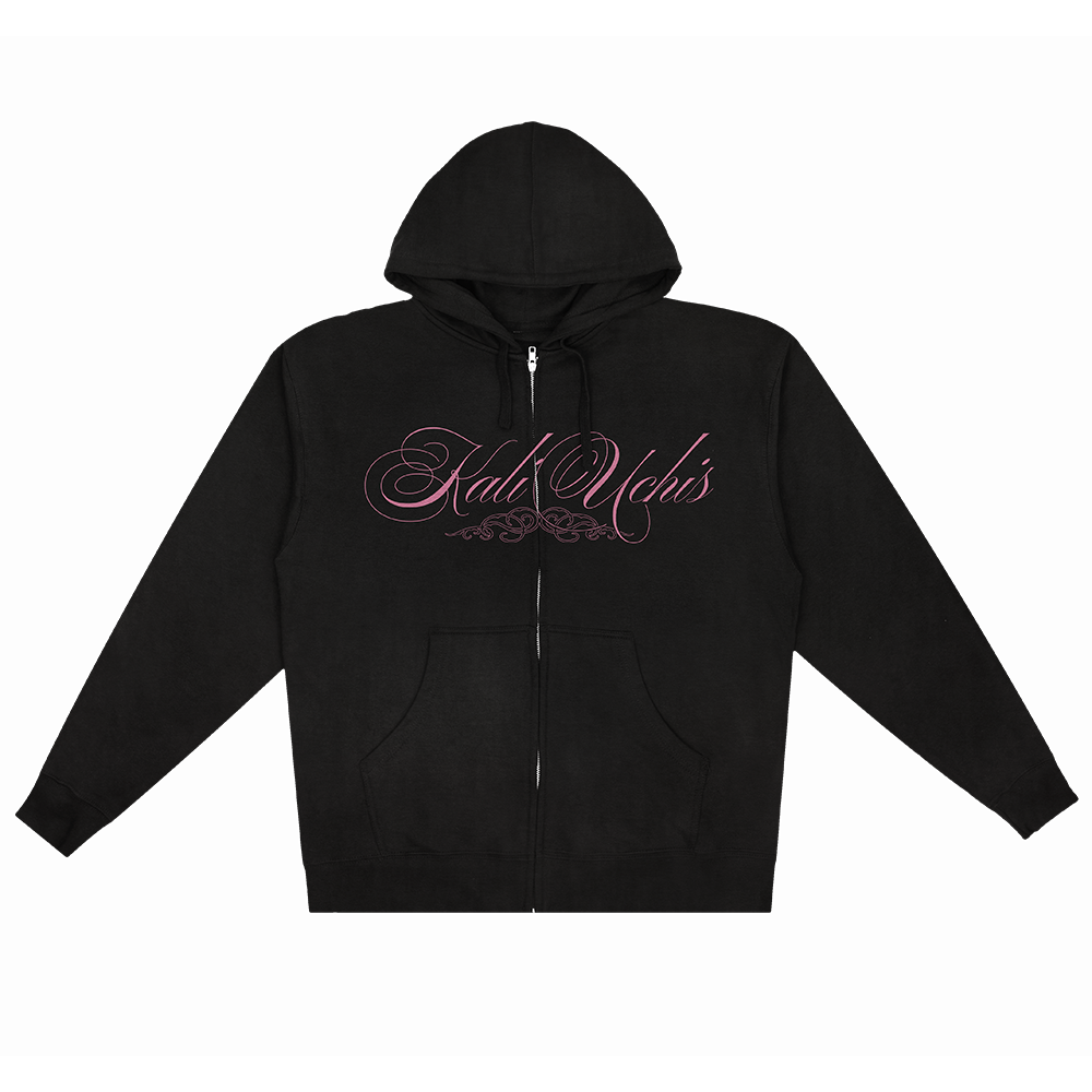 Black FTG Tour Zip Hoodie Front 