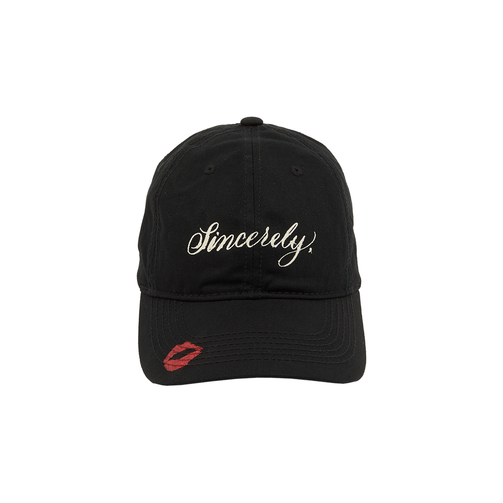 Sincerely, Black Hat Front 