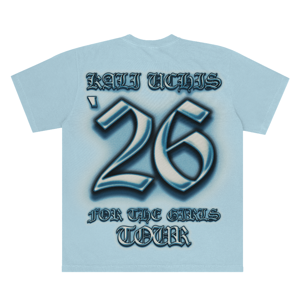 Blue FTG Tour Airbrush Tee Back