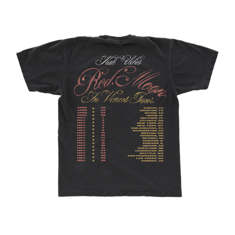 Red Moon in Venus Tour T-Shirt Back