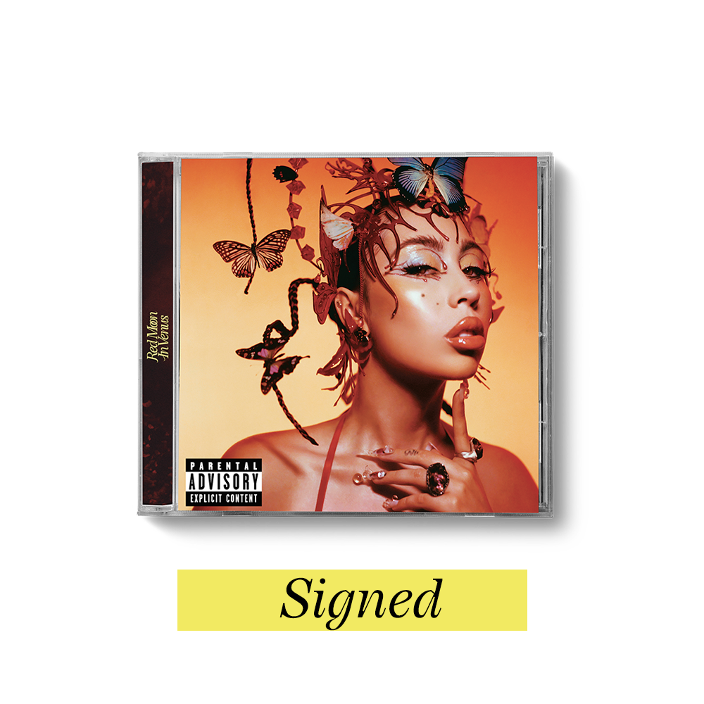 Red Moon In Venus Signed CD